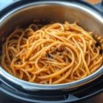 Instant Pot Spaghetti