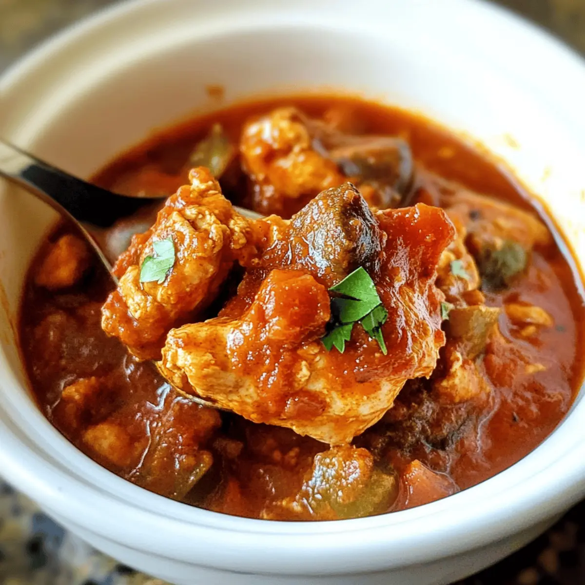 Slow Cooker Chicken Cacciatore Recipe
