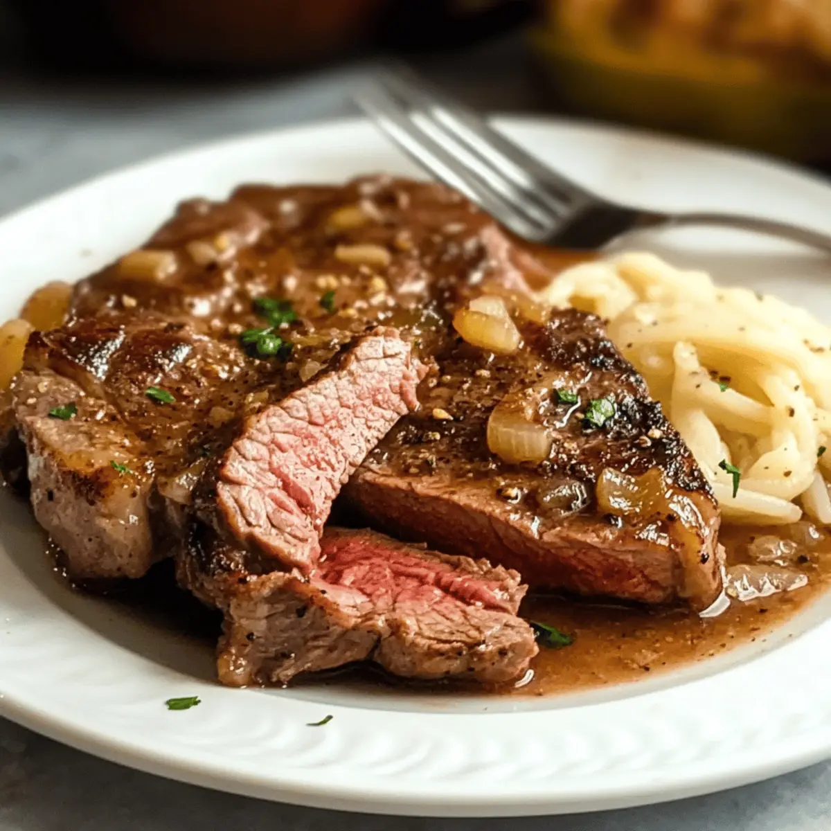Slow Cooker Ribeye Steak