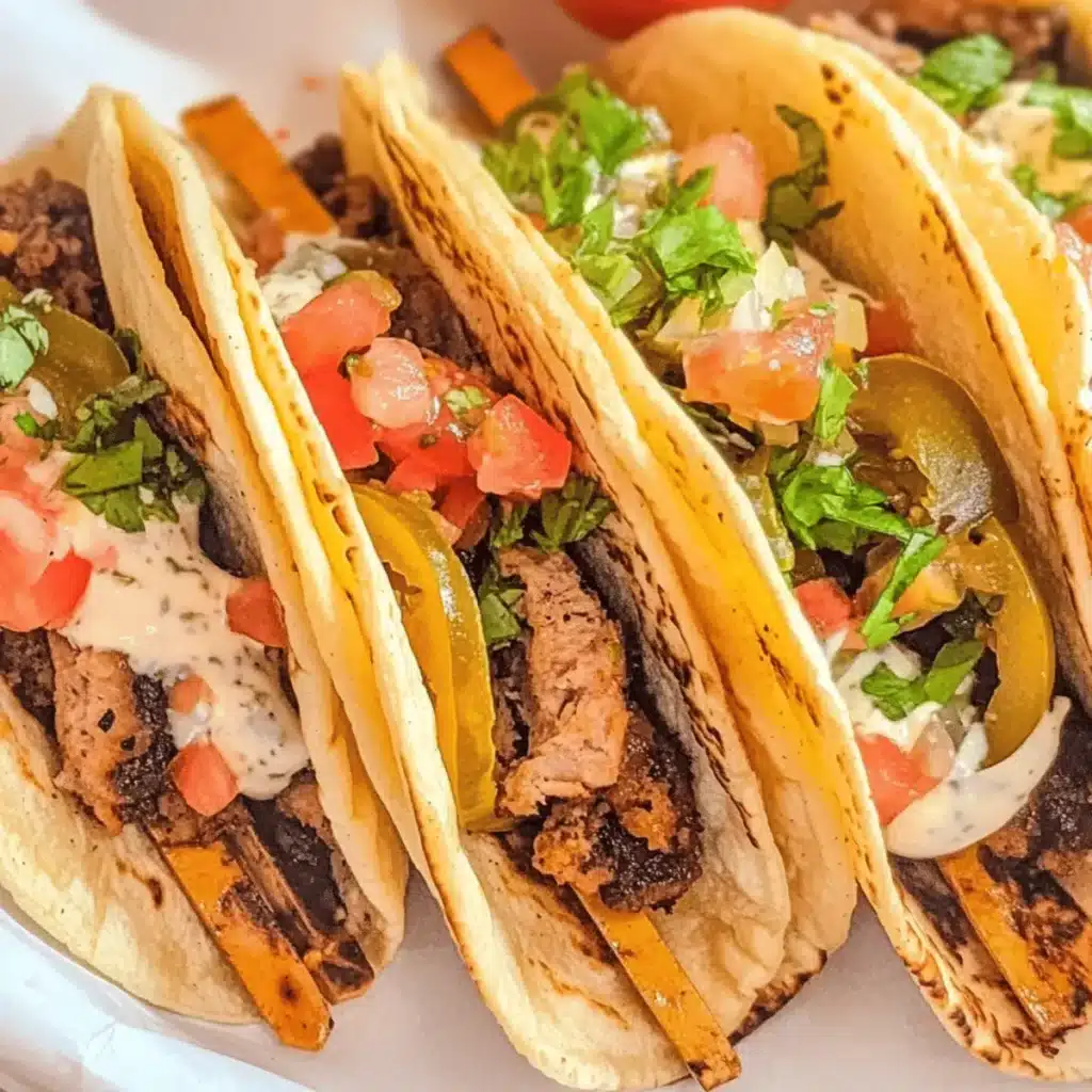 Smash Burger Tacos