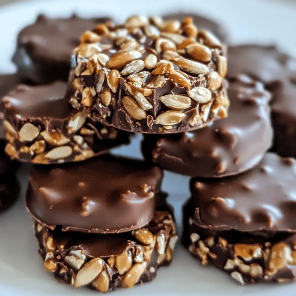 Sunflower Seed Chocolate Bites