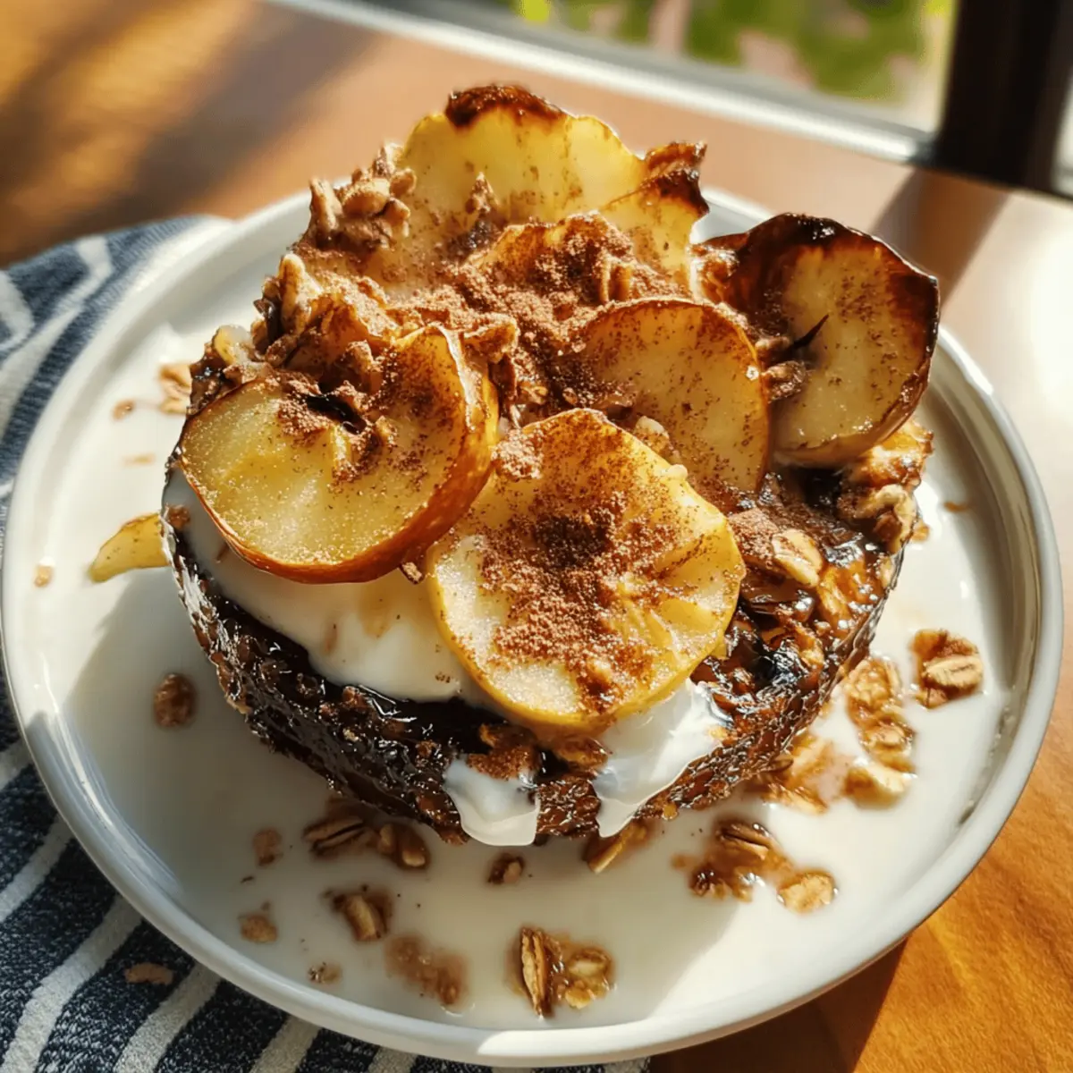 Apple Cinnamon Yogurt Parfait