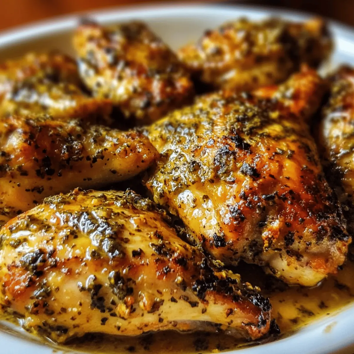 Baked Herb & Mustard Chicken