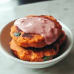 Baked Sweet Potato & Spinach Patties