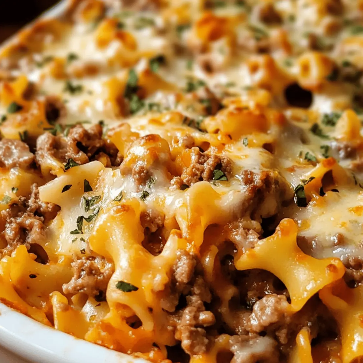 Beef Noodle Casserole