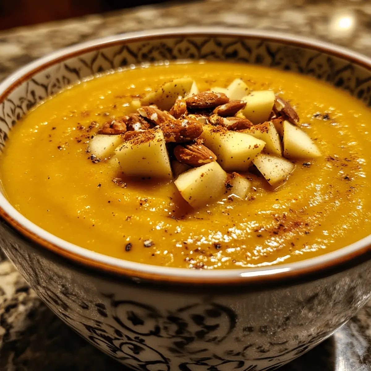 Butternut Squash & Apple Soup