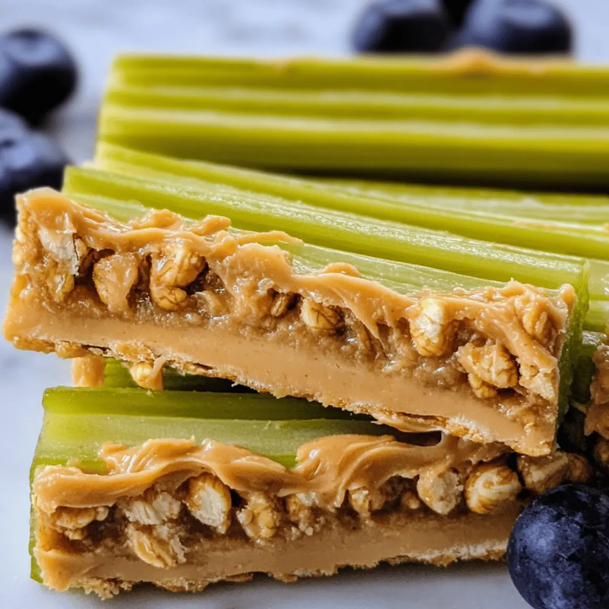 Celery Sticks with Peanut Butter