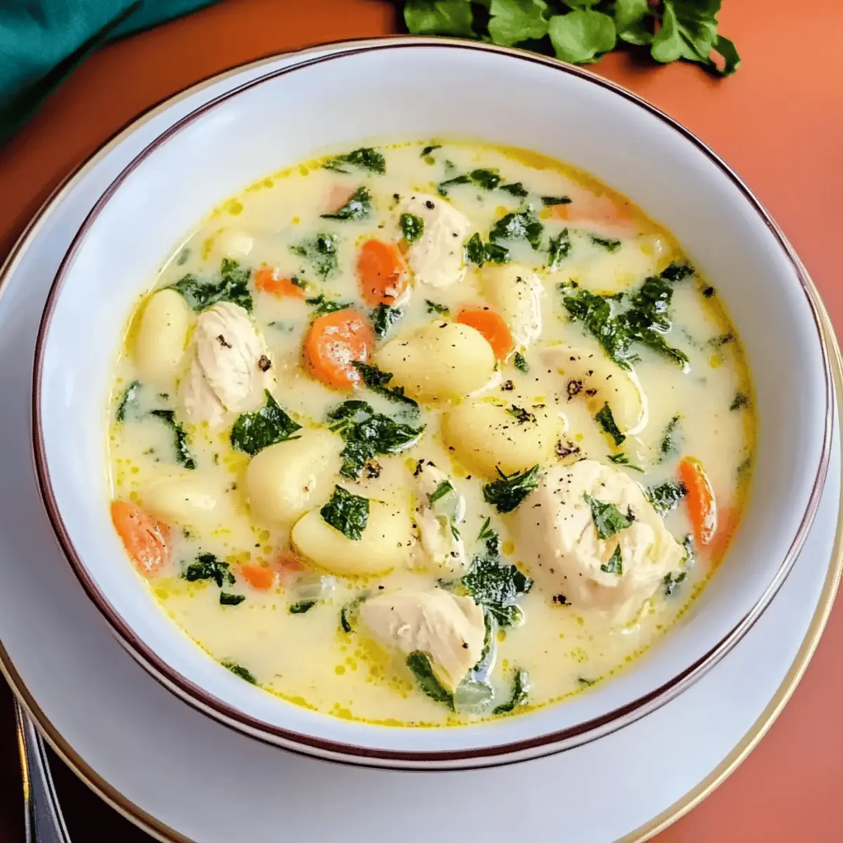 Chicken Gnocchi Soup
