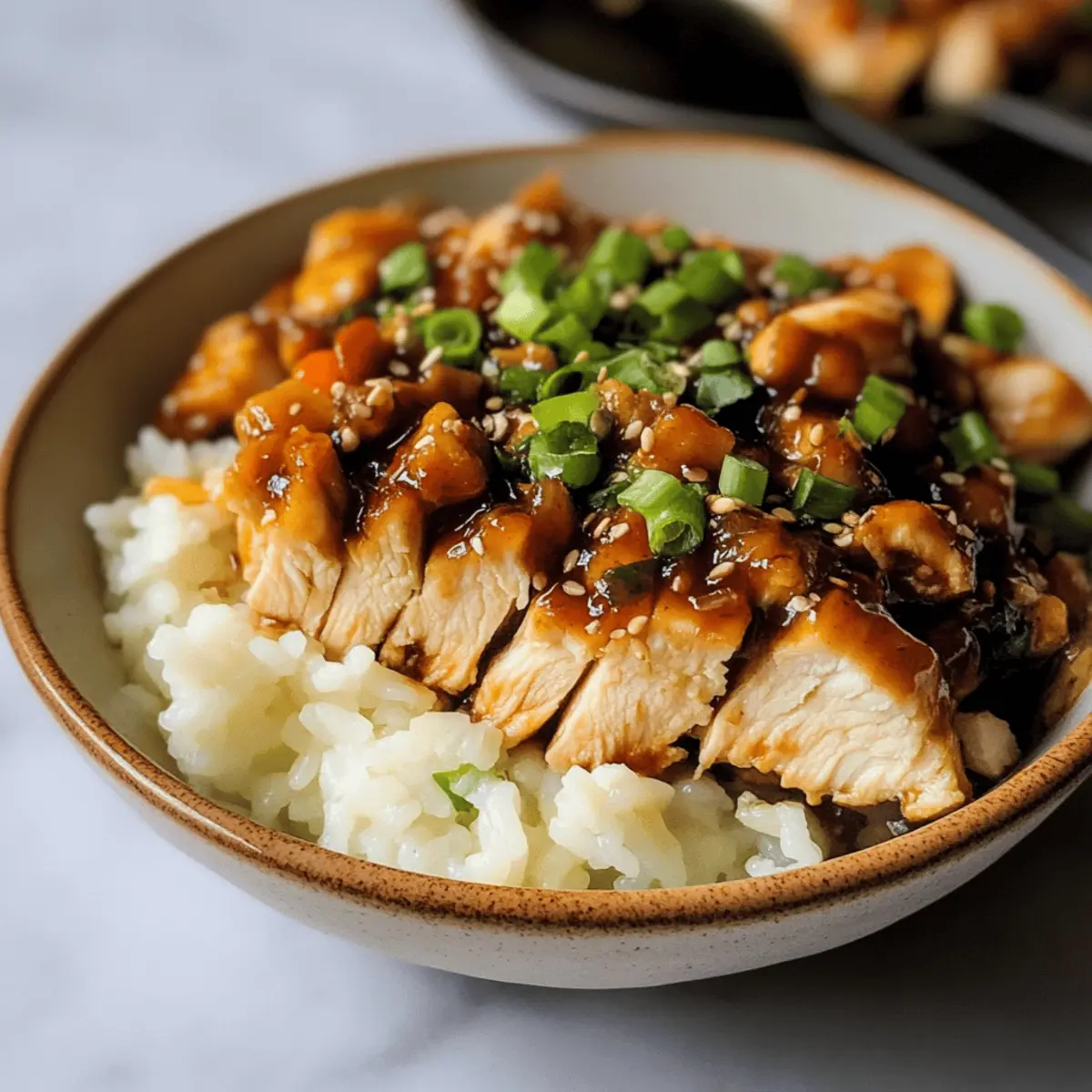 Chicken Teriyaki Bowl