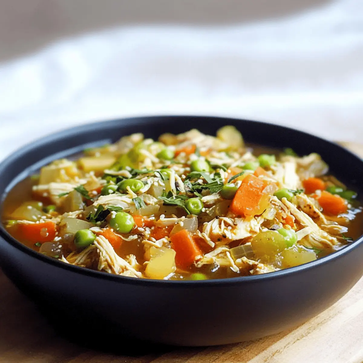 Chicken & Vegetable Soup