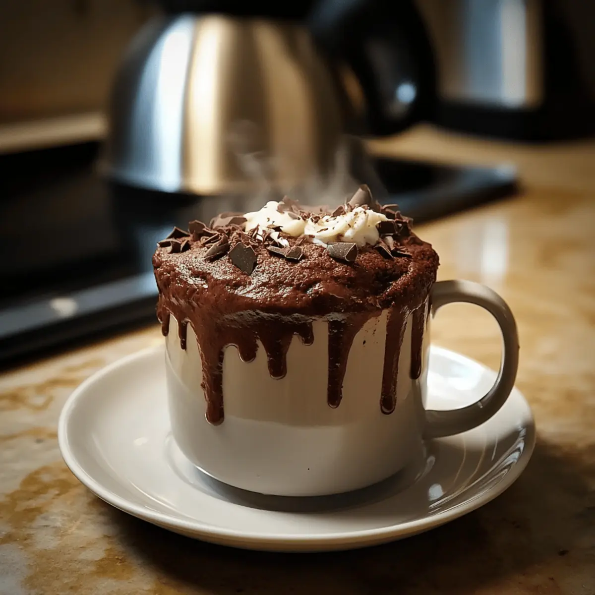 Chocolate Mug Cake in Under 5 Minutes