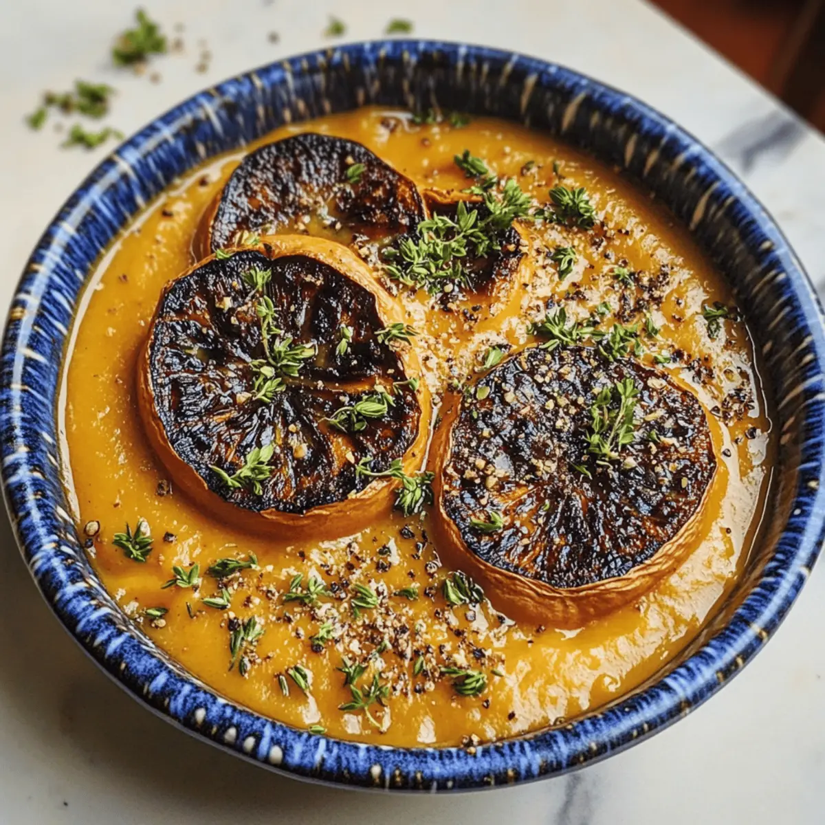 Creamy Carrot & Parsnip Soup