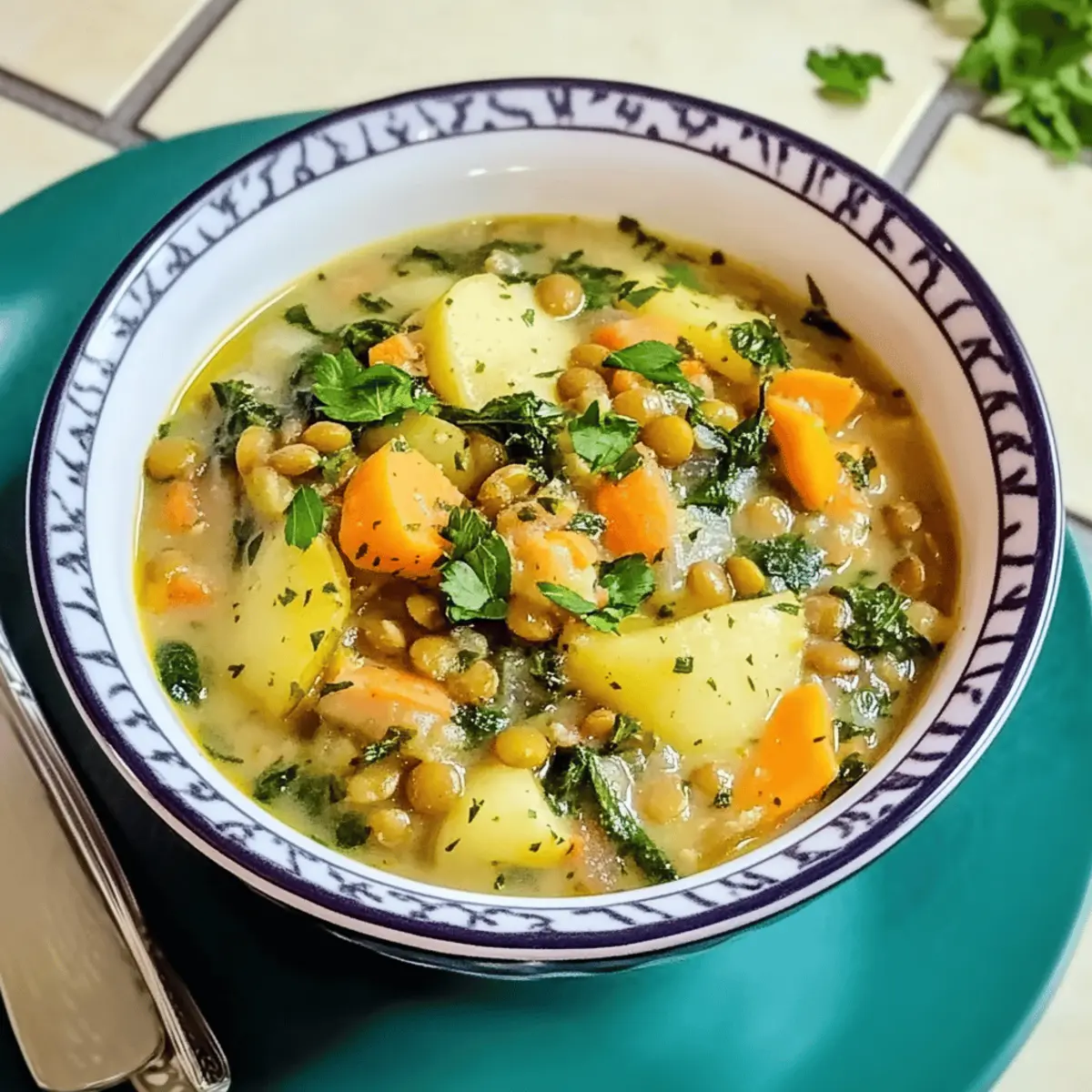 Crockpot Lentil & Veggie Stew