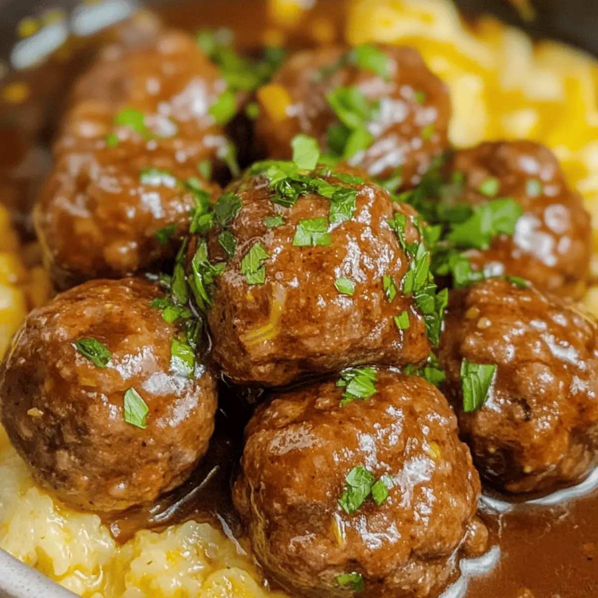 Crockpot Mississippi Meatballs