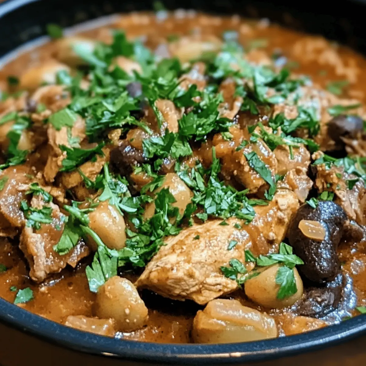 Crockpot Moroccan Chicken Stew
