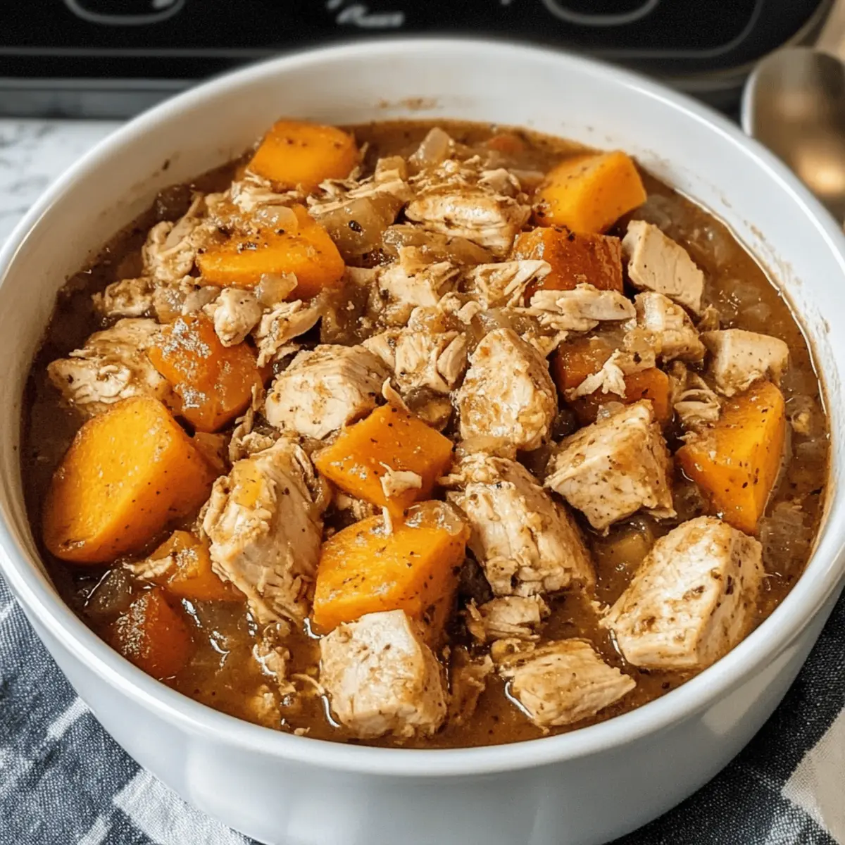 Crockpot Turkey Sweet Potato Stew