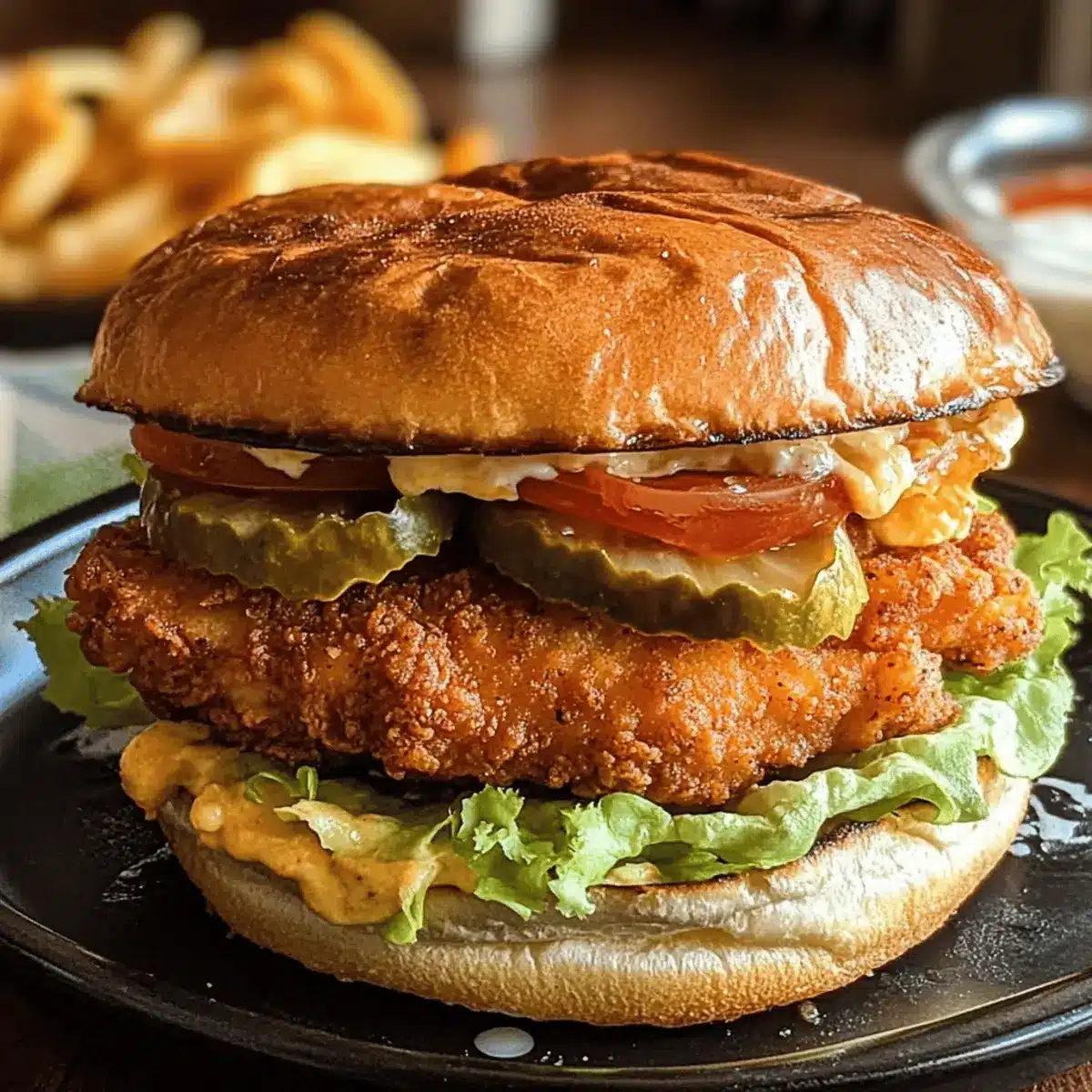 Fried Chicken Sandwich Recipe