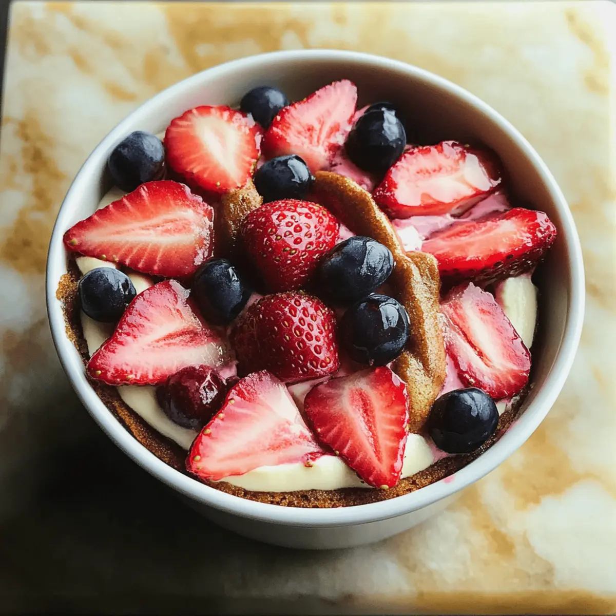Gluten-Free Strawberry Mug Cake