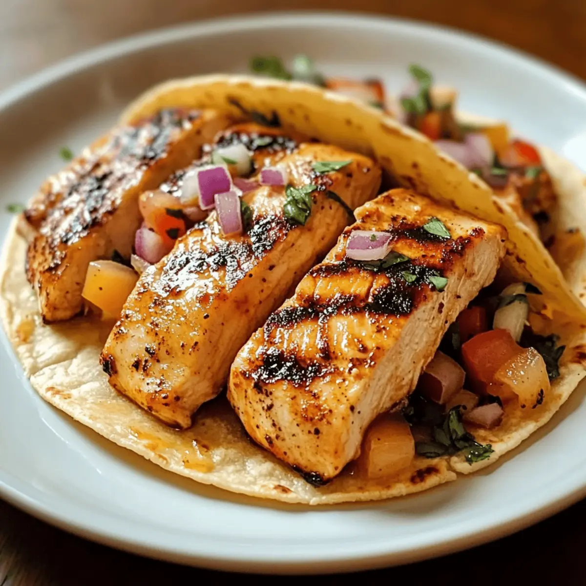 Grilled Chicken Tacos
