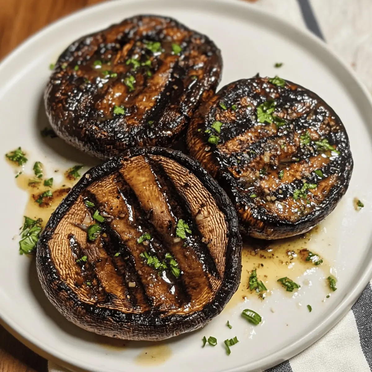 Grilled Portobello Mushrooms Recipe