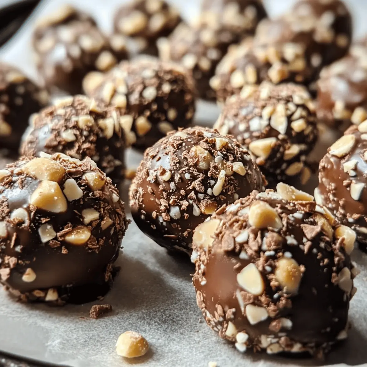 Hazelnut Chocolate Balls