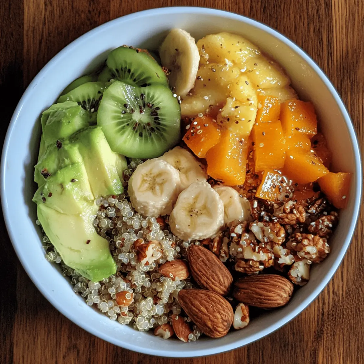 Healthy Breakfast Quinoa Bowl