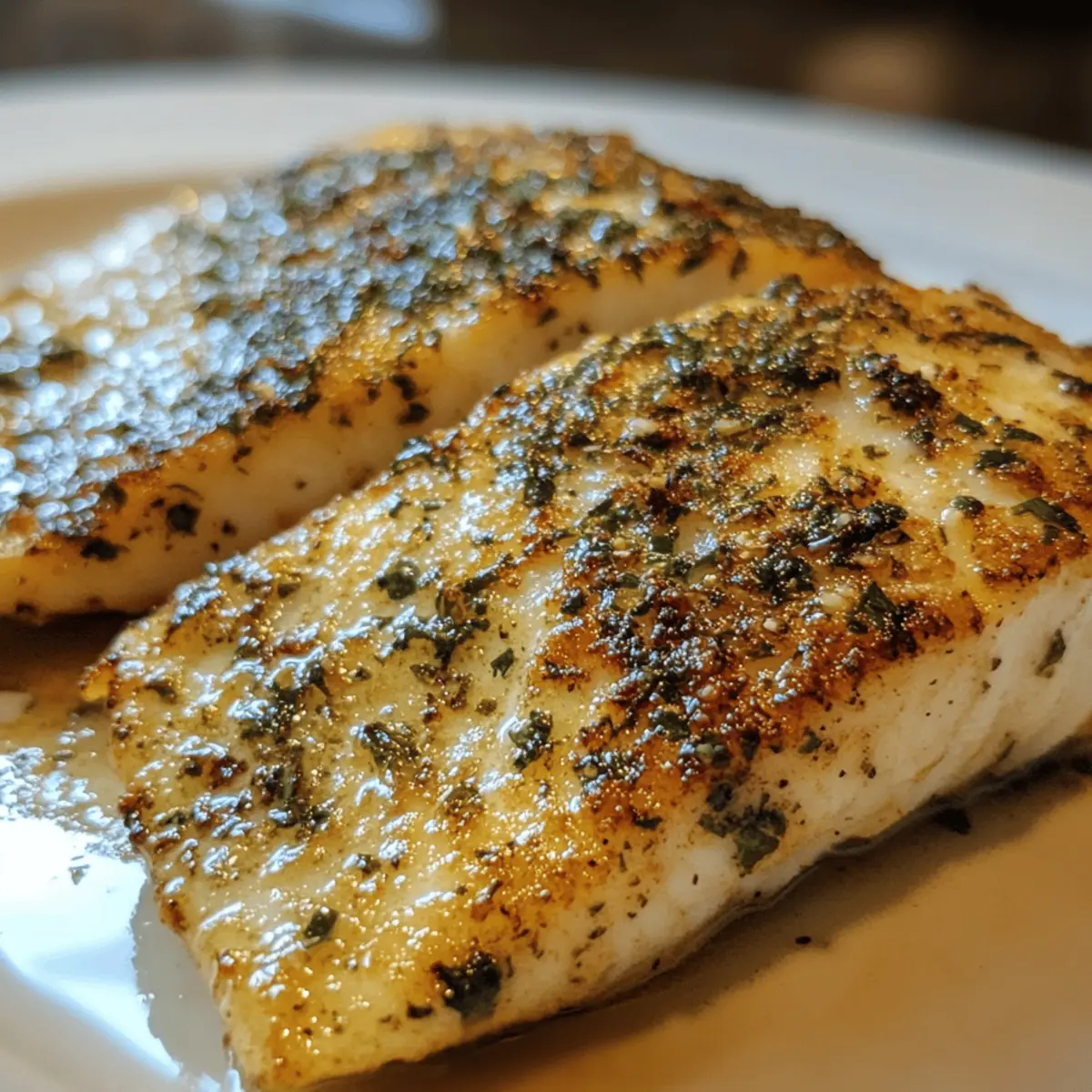 Herb-Crusted Tilapia