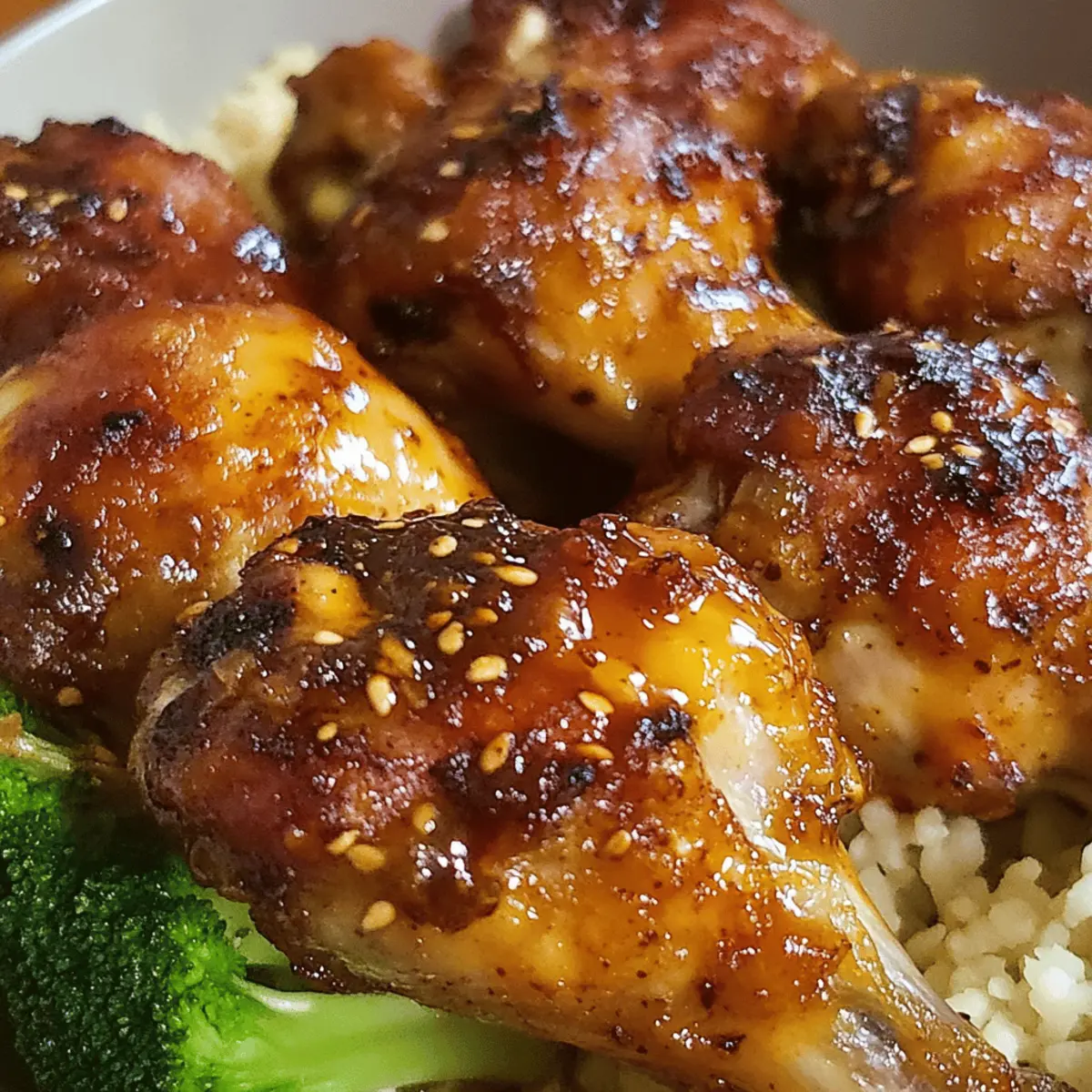 Honey Mustard Chicken Drumsticks