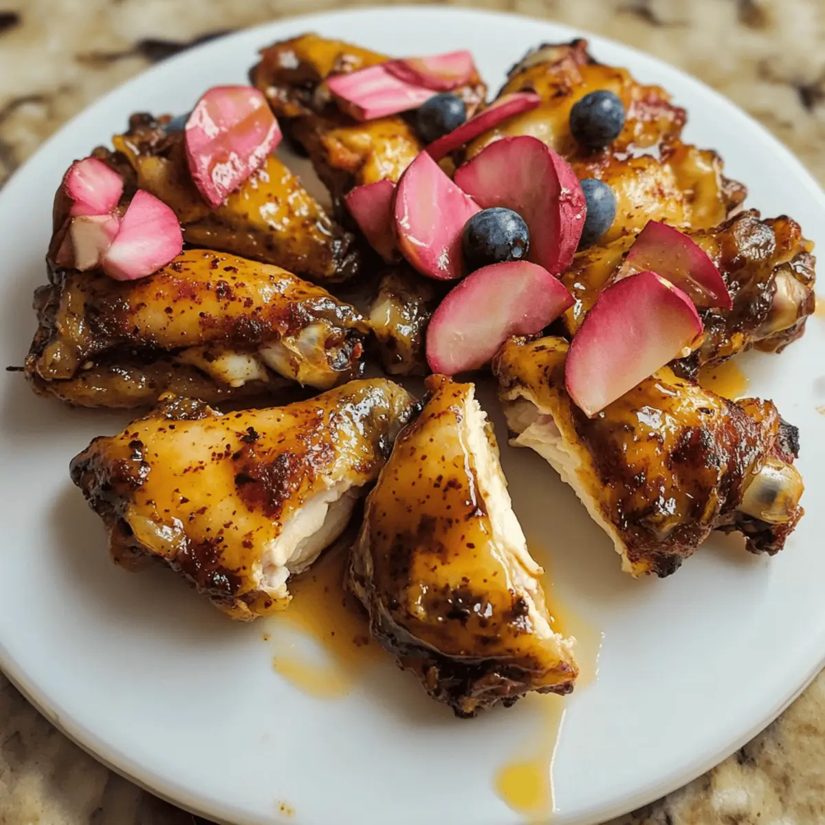 Honey Mustard Chicken Wings