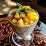 Mango Coconut Chia Pudding