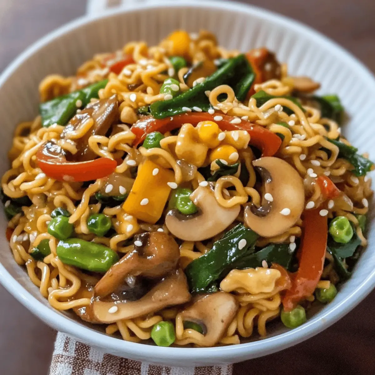 Ramen Noodle Stir Fry