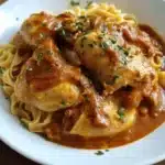 Slow Cooker Chicken Paprikash