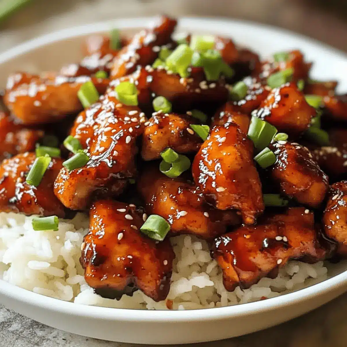 Spicy Sesame Chicken