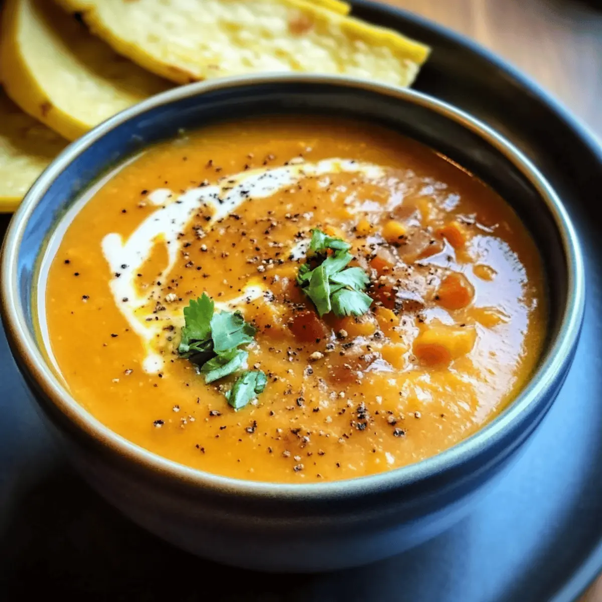 Sweet Potato and Carrot Soup