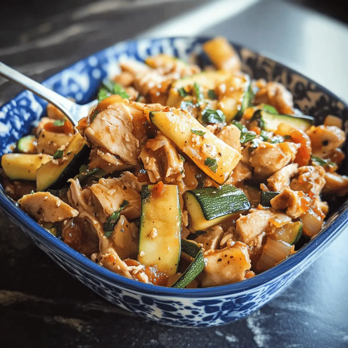 Turkey & Zucchini Stir-Fry