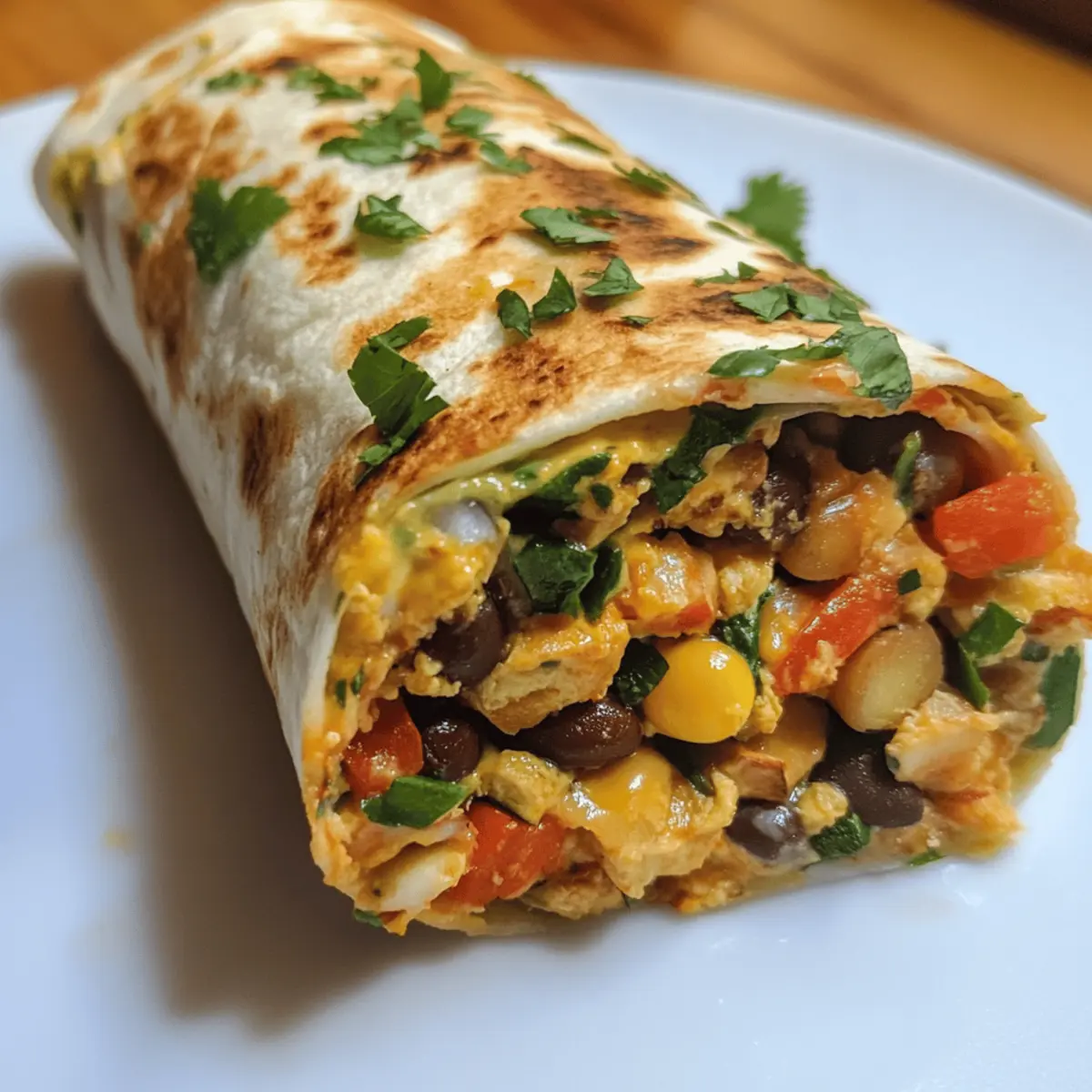 Veggie Breakfast Burrito