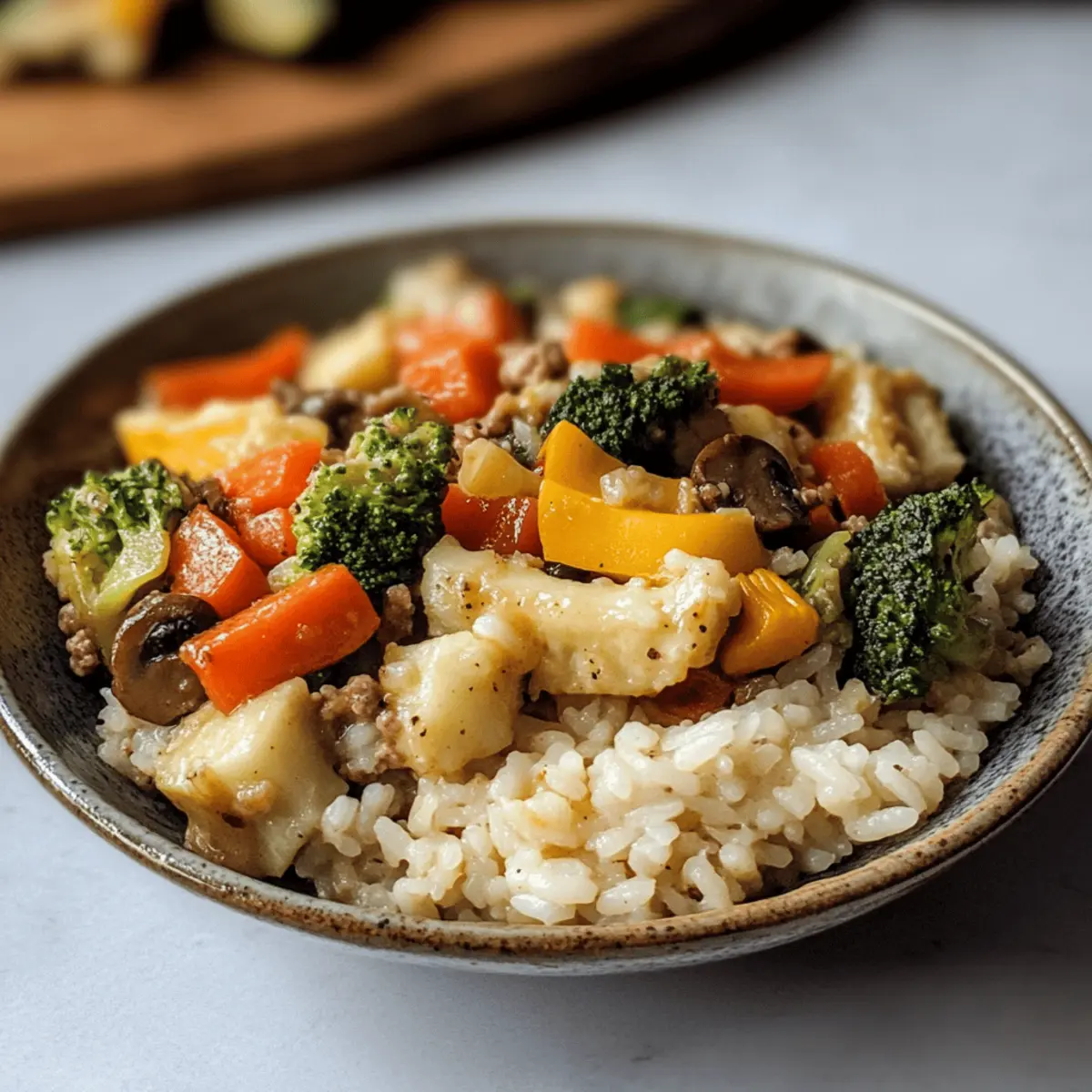 Veggie Stir-Fry Rice Bowl