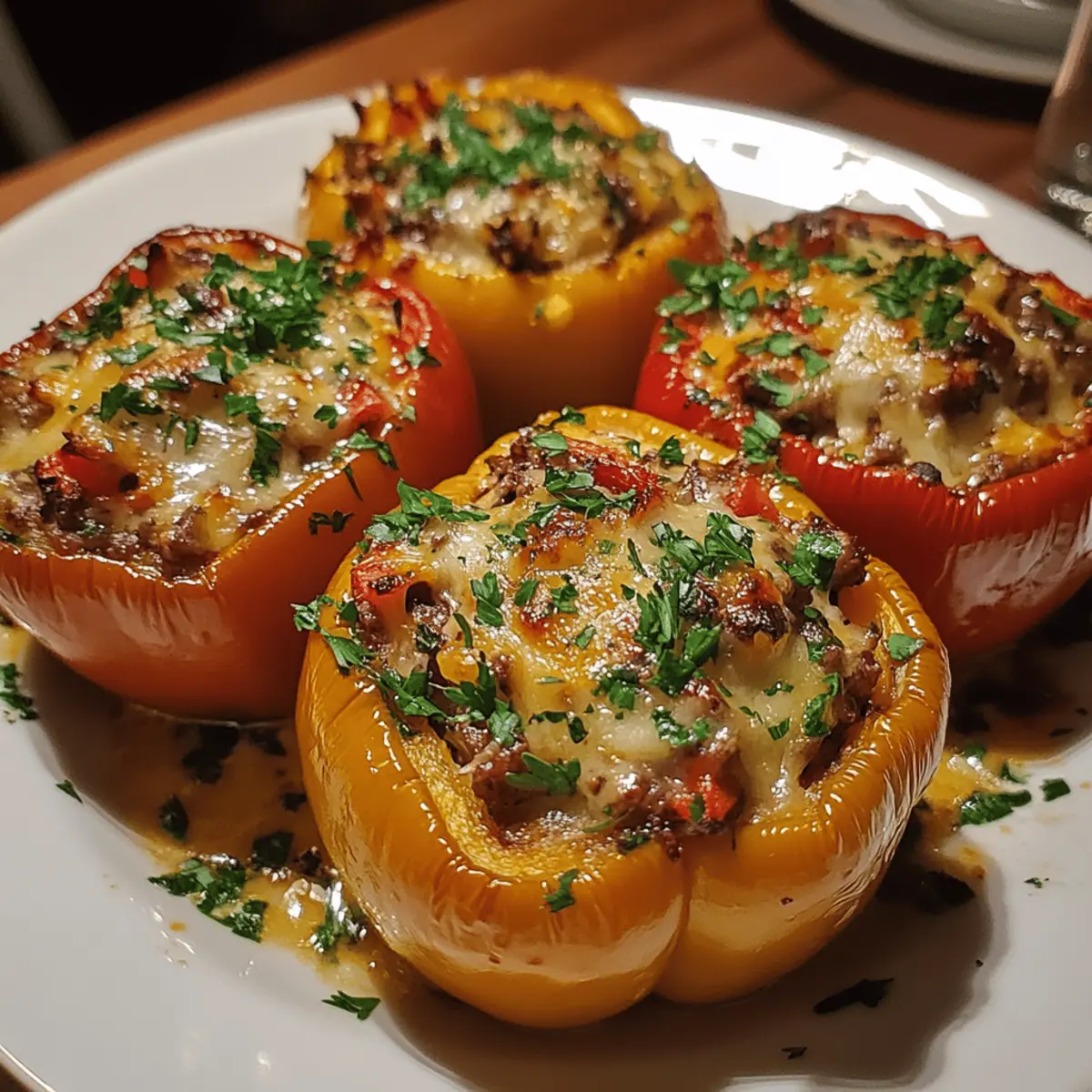 Mediterranean Stuffed Peppers