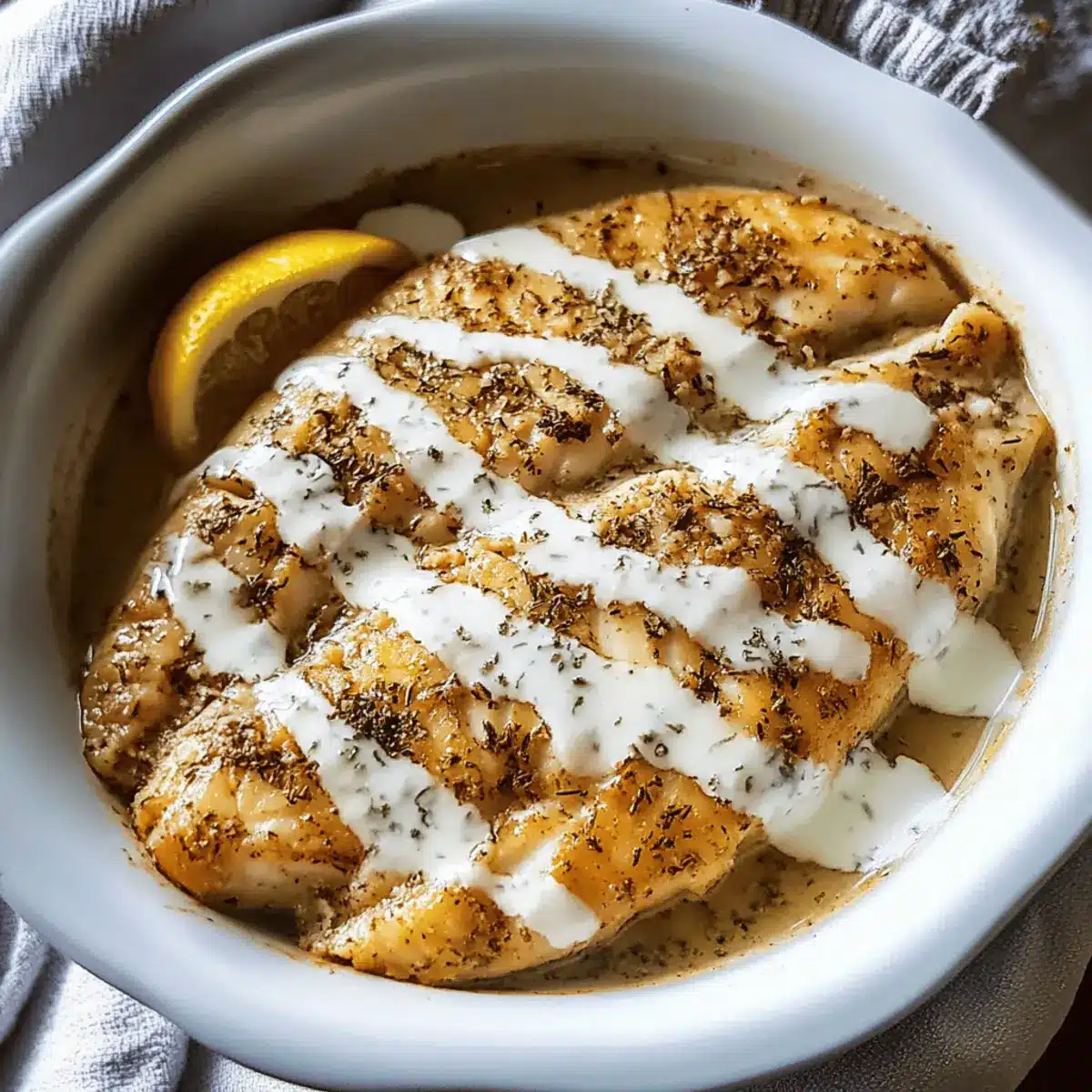 Lemon Herb Baked Tilapia