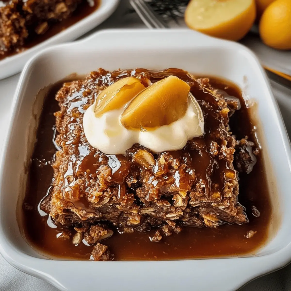 Christmas Sticky Toffee Pudding
