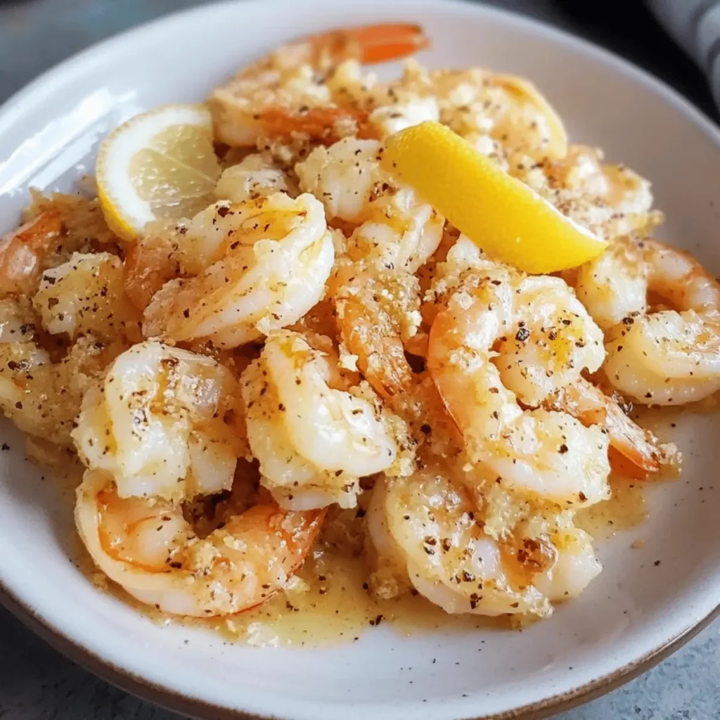 Lemon Garlic Shrimp