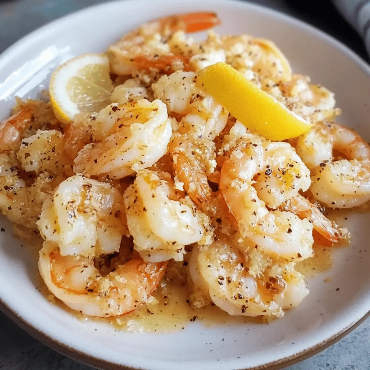 Lemon Garlic Shrimp