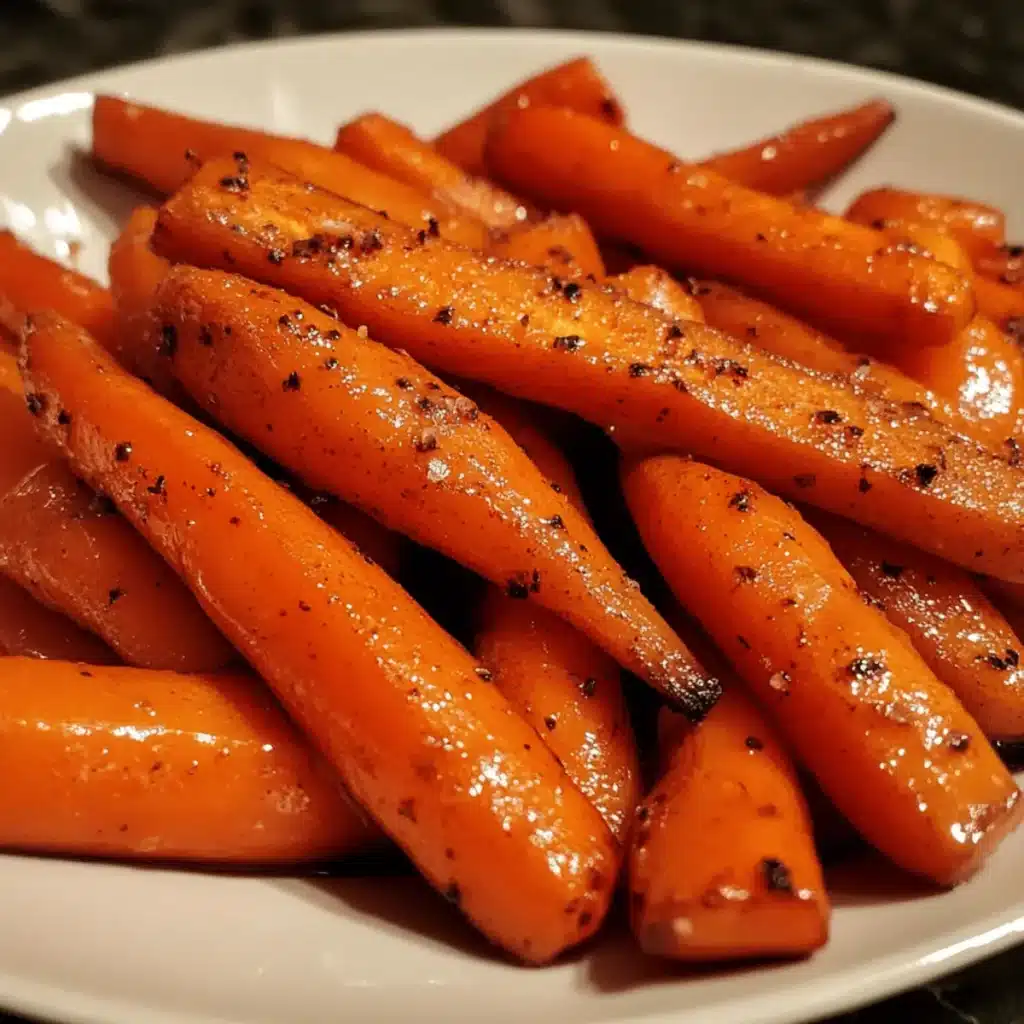 Canadian Maple Glazed Carrots