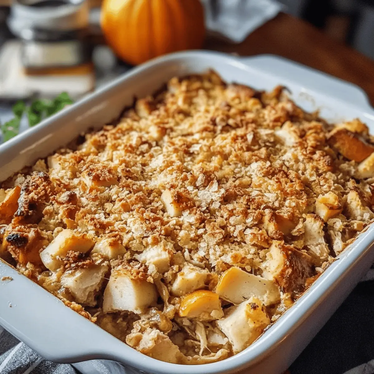 Thanksgiving Turkey Casserole