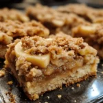 German Apple Streusel Squares