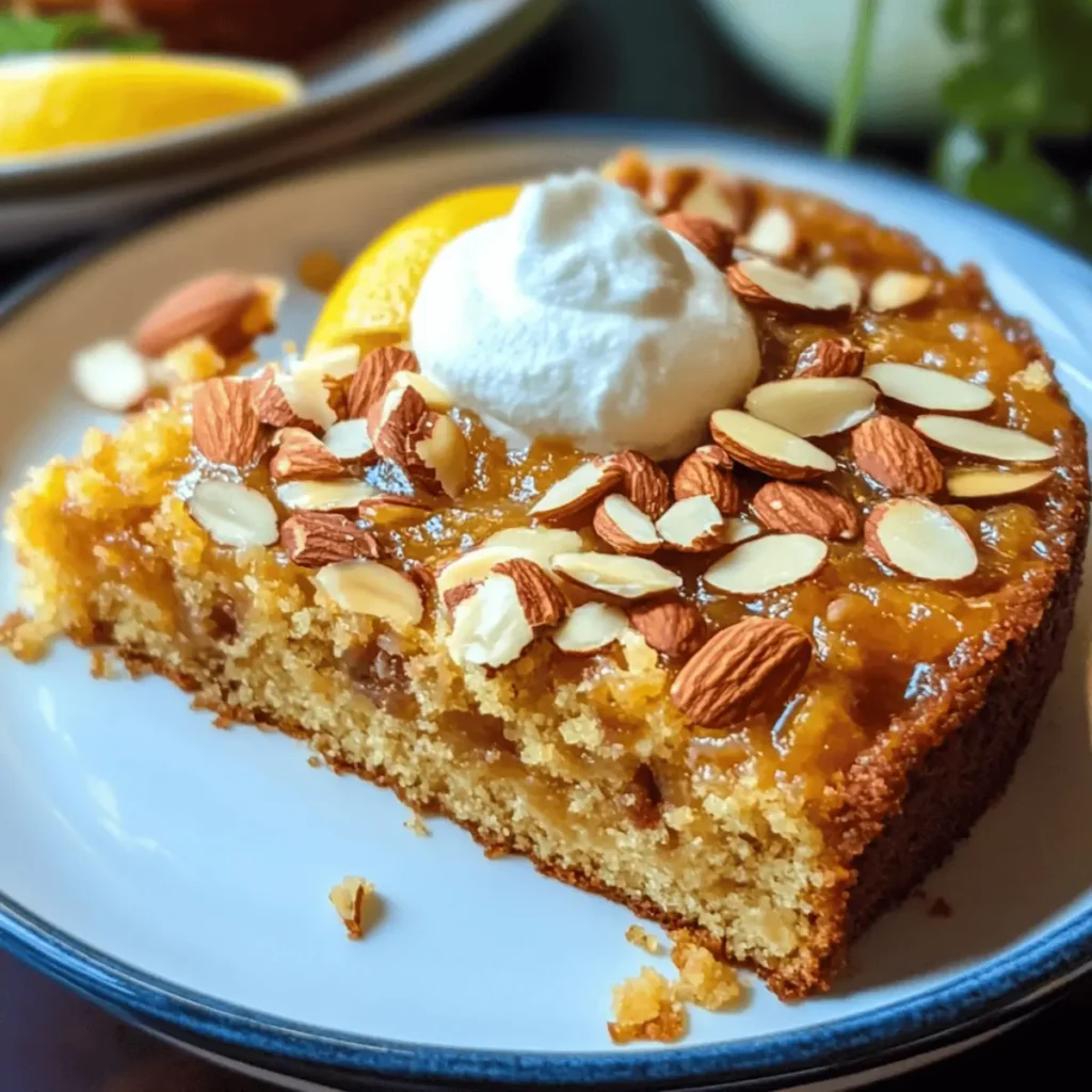 Lemon Almond Cake