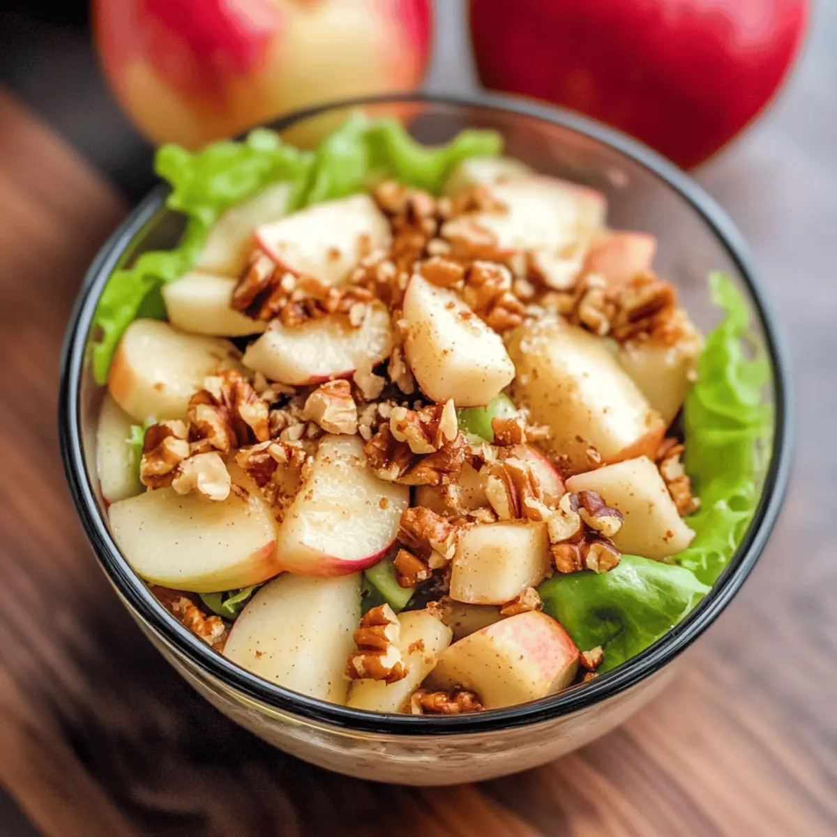 Thanksgiving Apple Walnut Salad