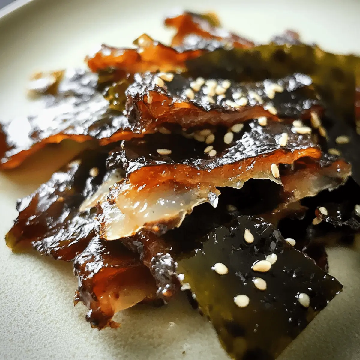 Roasted Seaweed Crisps