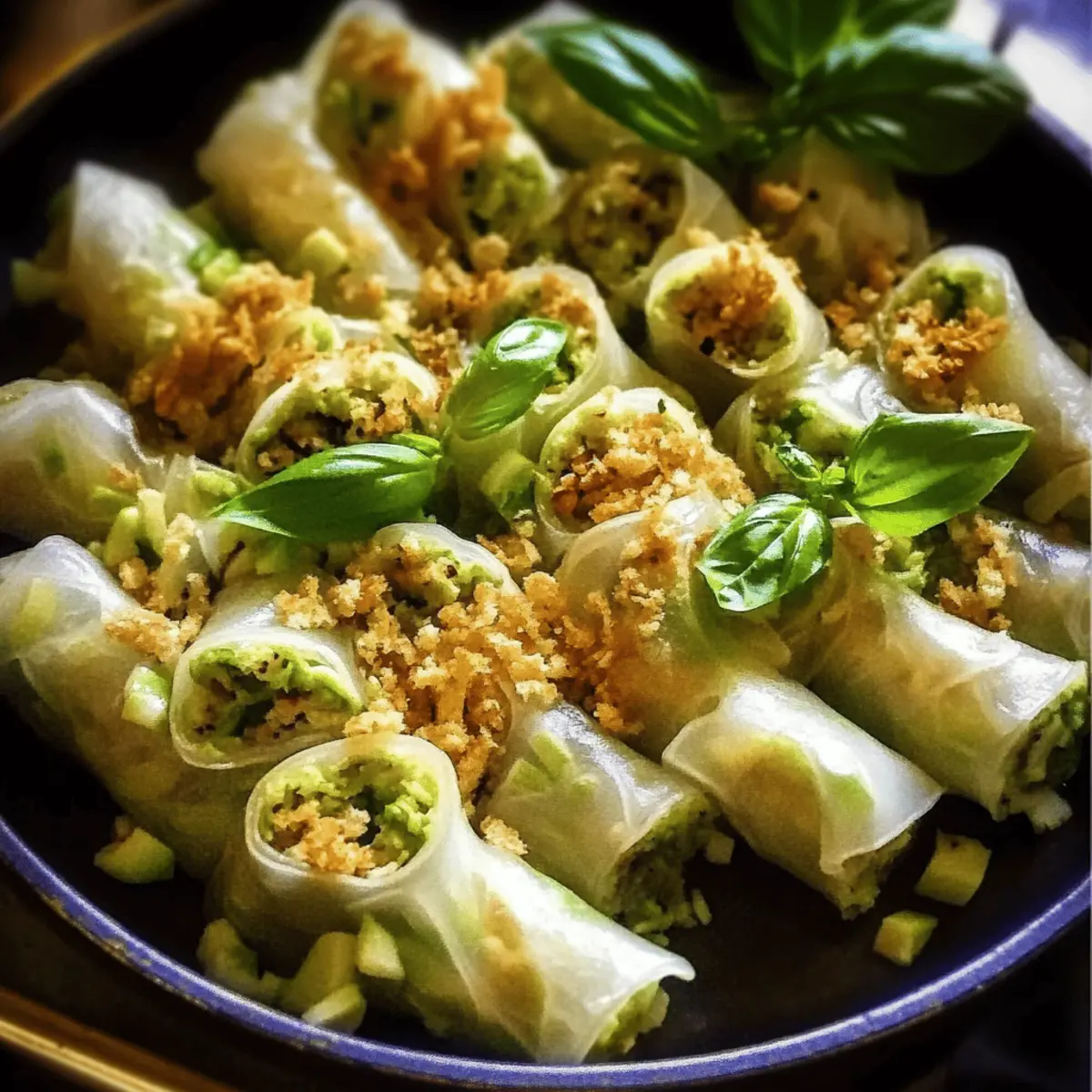 Spicy Rice Paper Rolls