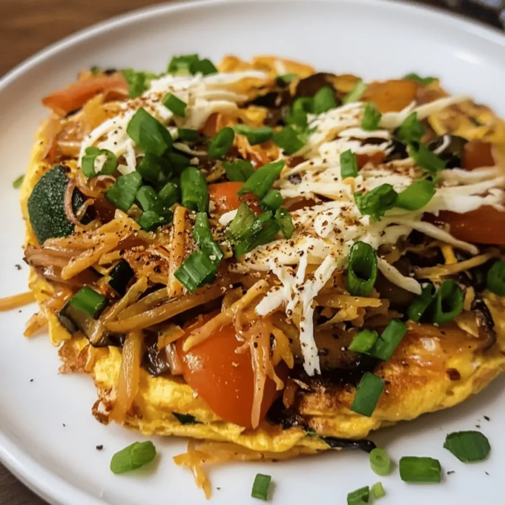 Savory Veggie Omelet